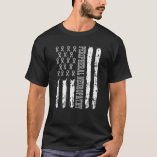 Pelizaeus Merzbacher Disease USA American Flag Bra T-Shirt