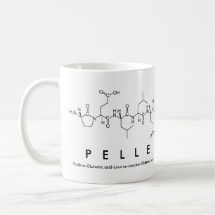 Pelle peptide name mug