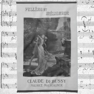 Pelleas and Melisande Opera, 1902 Tea Towel