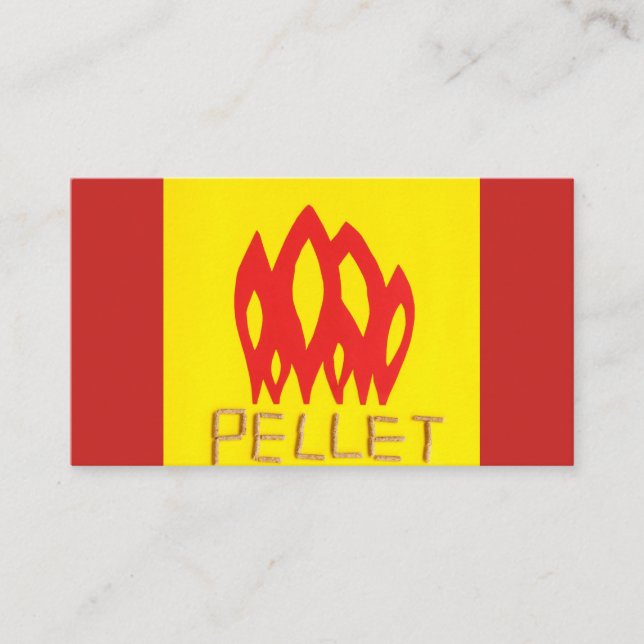 PELLET BUSINESS CARD (Front)