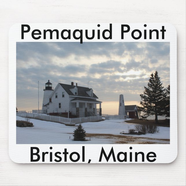 Pemaquid Point 9115 Mouse Pad (Front)