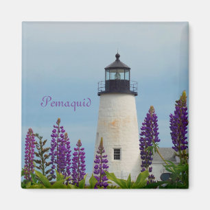 Pemaquid Point Light Bristol Maine Lighthouse Magnet