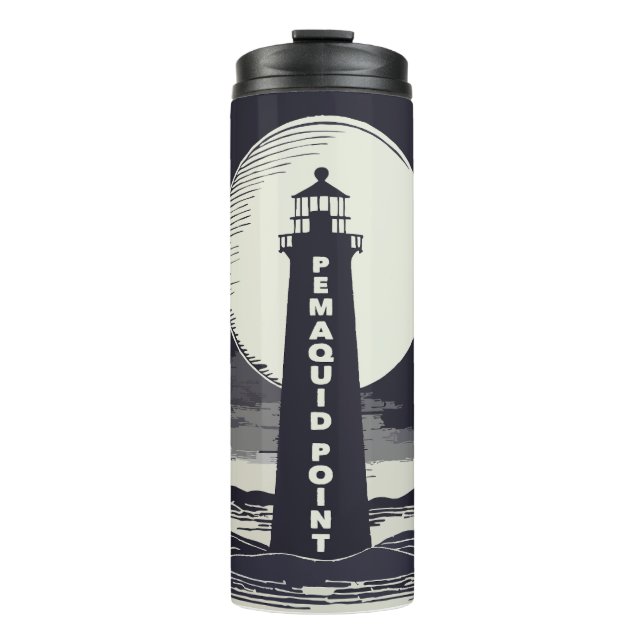Pemaquid Point Light Moon Thermal Tumbler (Front)