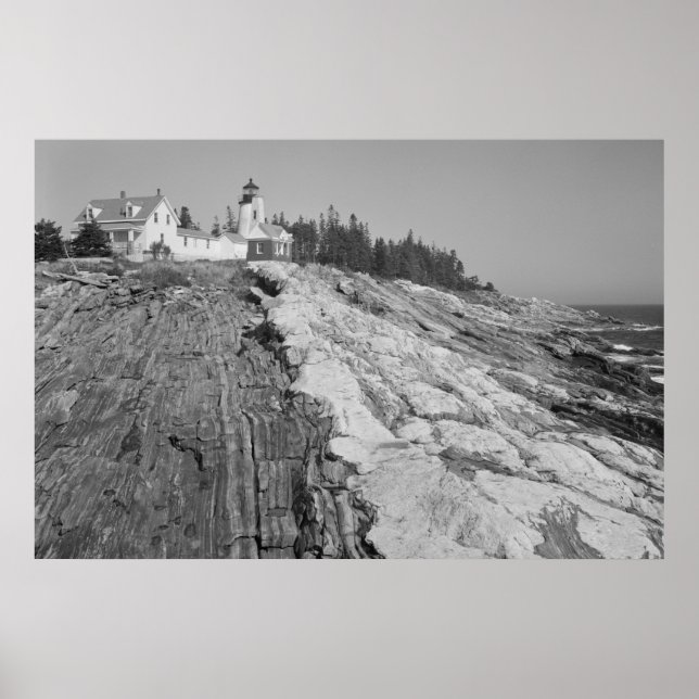 Pemaquid Point Light Station Poster (Front)