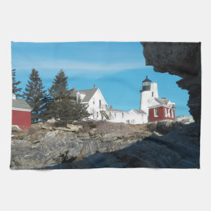 Pemaquid Point Lighthouse 22 Tea Towel