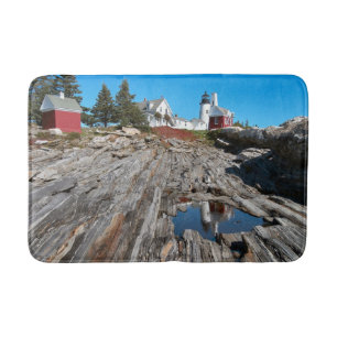 Pemaquid Point Lighthouse, Maine Bath Mat