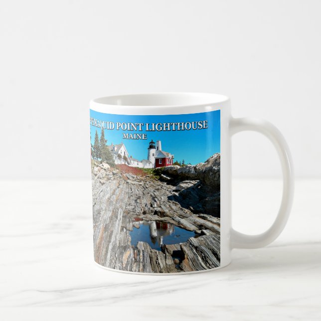 Pemaquid Point Lighthouse, Maine Coffee Mug (Right)
