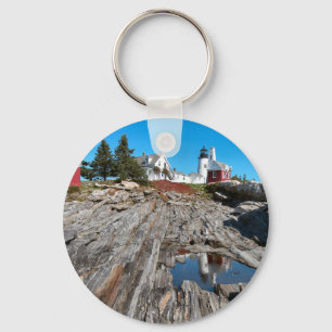 Pemaquid Point Lighthouse, Maine Key Ring
