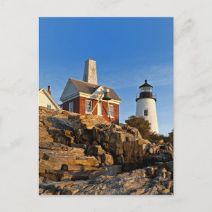 Pemaquid Point Lighthouse, Maine Postcard