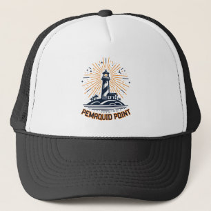 Pemaquid Point Lighthouse Sunrise Trucker Hat