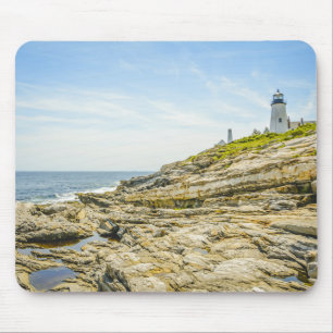 Pemaquid Point Maine Lighthouse Mouse Pad