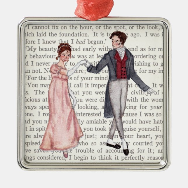 Pemberley Ball Metal Tree Decoration (Front)