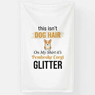Pembroke Corgi Glitter Funny Dog Lover Design_1 Banner
