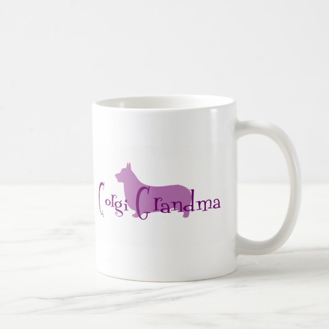 Pembroke Corgi Grandma Coffee Mug (Right)