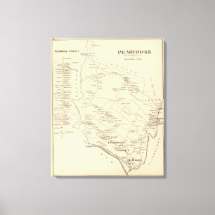 Pembroke, Merrimack Co Canvas Print