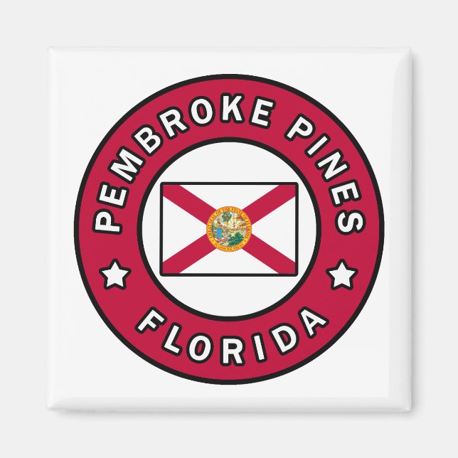 Pembroke Pines Florida Magnet (Front)