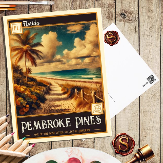 Pembroke Pines, Florida | Vintage Postcard (Creator Uploaded)