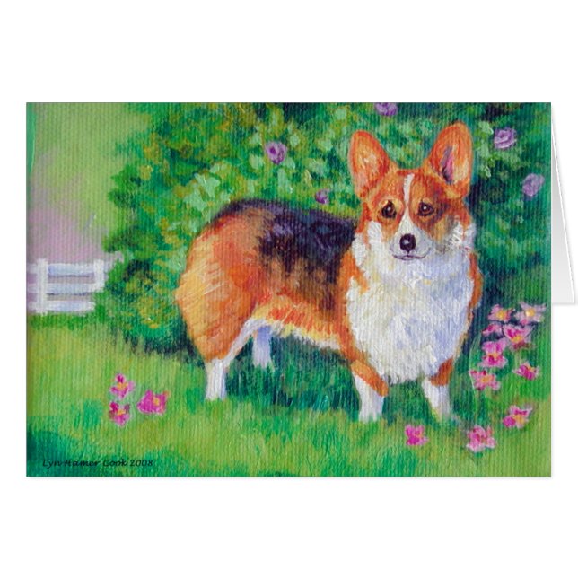 Pembroke Welsh Corgi (Front Horizontal)