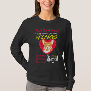 Pembroke Welsh Corgi Angel Without Wings T-Shirt