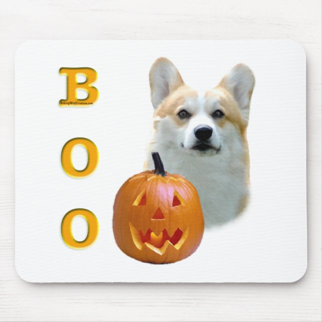 Pembroke Welsh Corgi Boo Mouse Pad (Front)