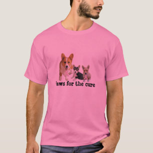 Pembroke Welsh Corgi Breast Cancer Unisex Shirt