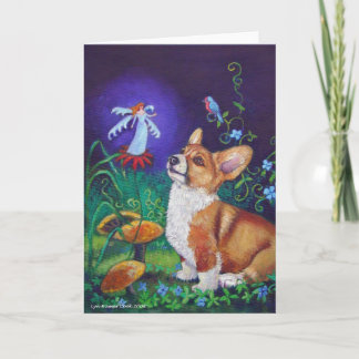 Pembroke Welsh Corgi Card