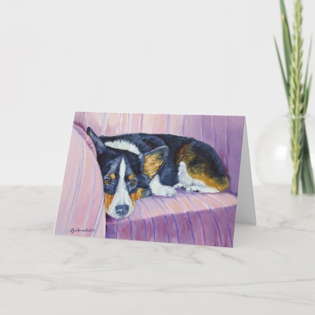 Pembroke Welsh Corgi Card (Front)