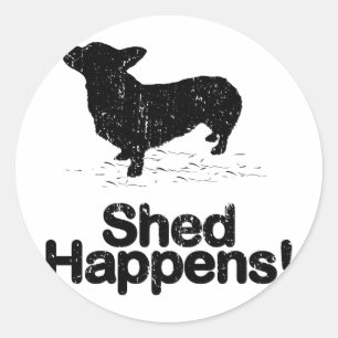 Pembroke Welsh Corgi Classic Round Sticker