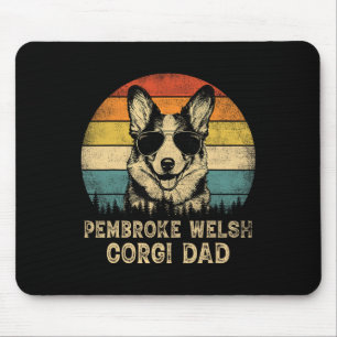 Pembroke Welsh Corgi Dad Dog Lovers Father's Day T Mouse Pad