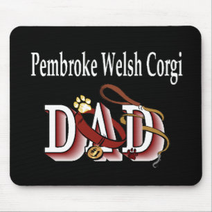 Pembroke Welsh Corgi Dad Gifts Mouse Pad