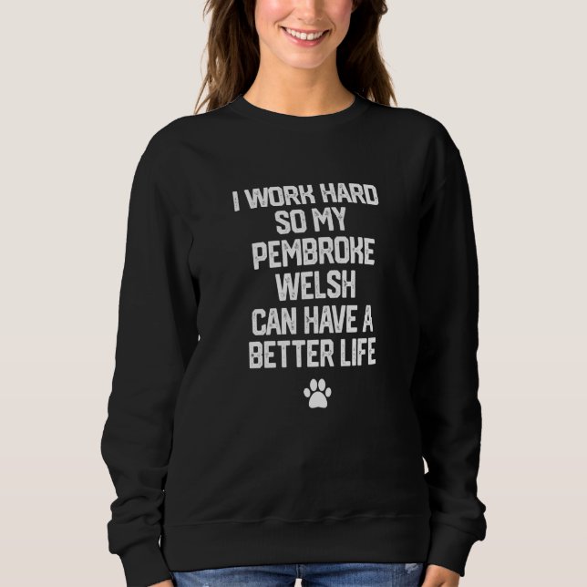 Pembroke Welsh Corgi Dog Sweatshirt (Front)