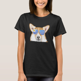 Pembroke Welsh Corgi Dog Uruguay Sunglasses T-Shirt