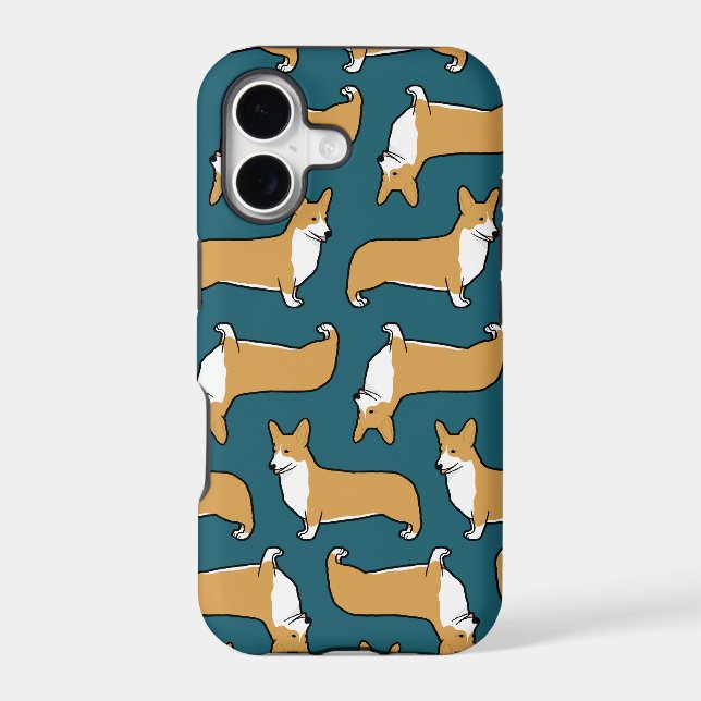 Pembroke Welsh Corgi Dogs Pattern (Back)