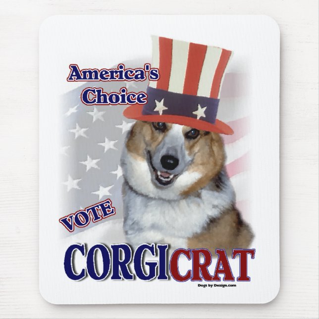 Pembroke Welsh Corgi Gifts Mouse Pad (Front)