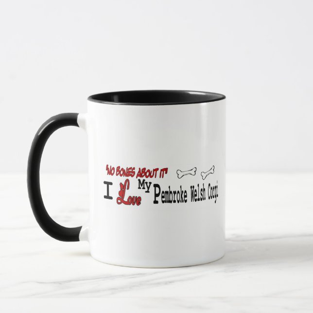 Pembroke Welsh Corgi (I Love) Mug (Left)