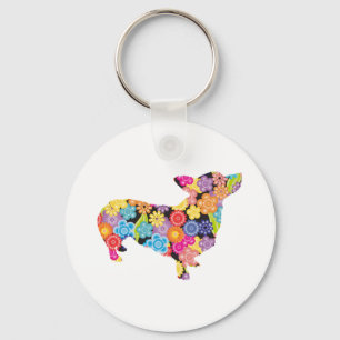 Pembroke Welsh Corgi Key Ring