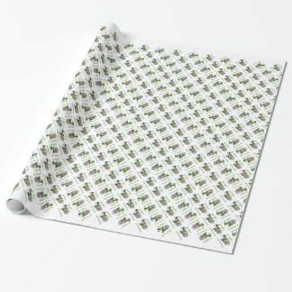 Pembroke Welsh Corgi Lucky Paws Wrapping Paper