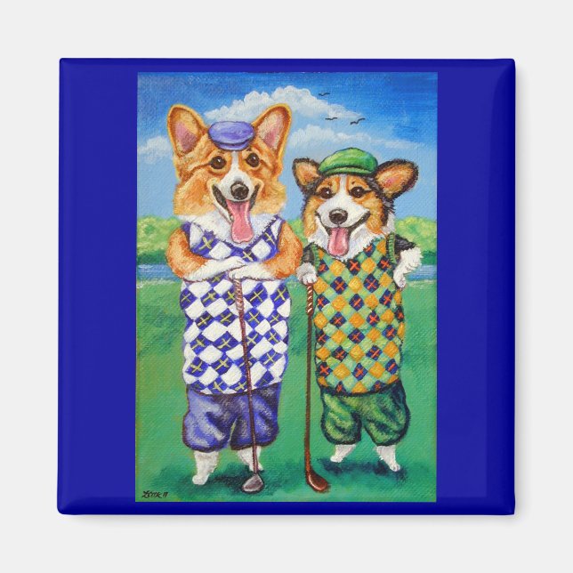 Pembroke Welsh Corgi Magnet (Front)