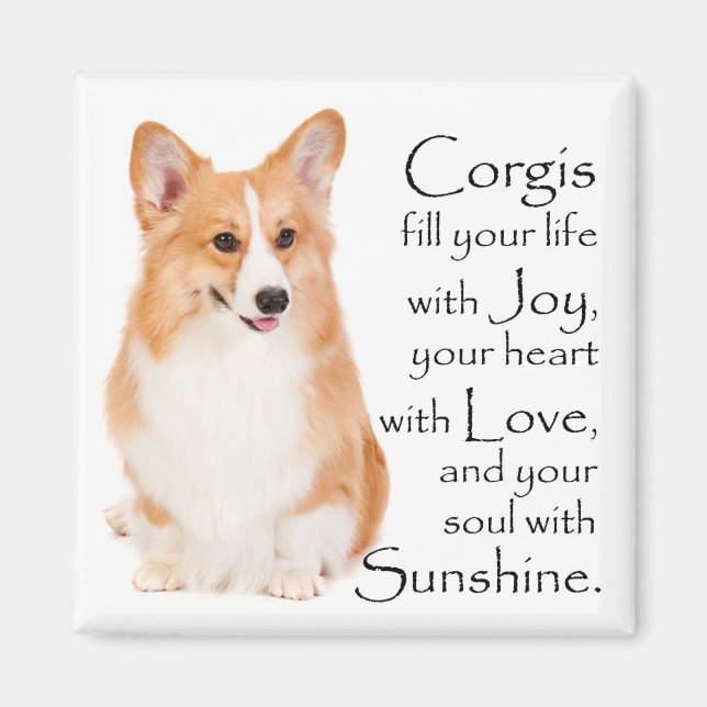 Pembroke Welsh Corgi Magnet #1 (Front)