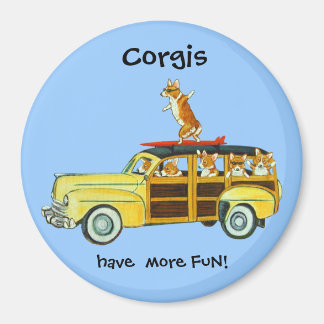 Pembroke Welsh Corgi Magnets