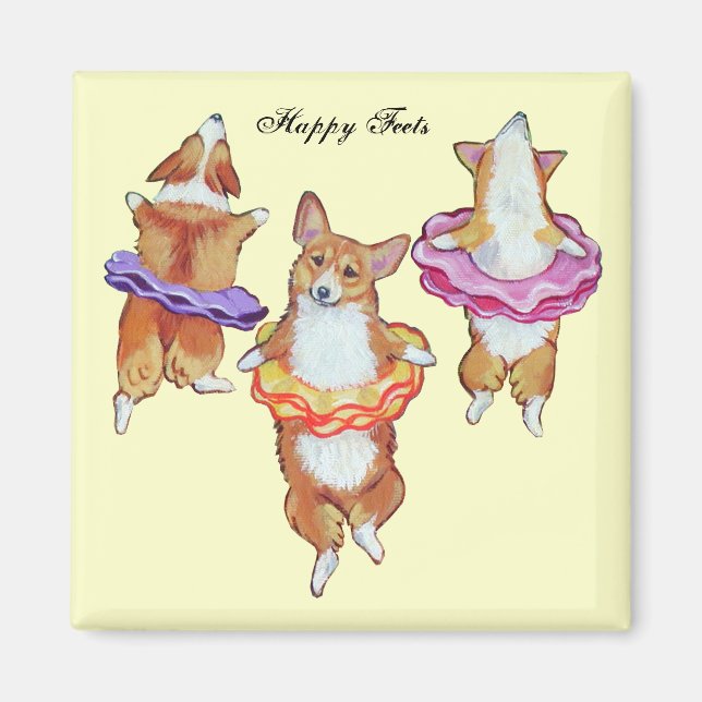 Pembroke Welsh Corgi Magnets (Front)