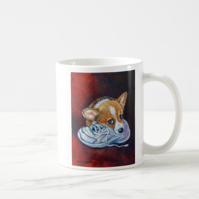 Pembroke Welsh Corgi Mugs (Right)