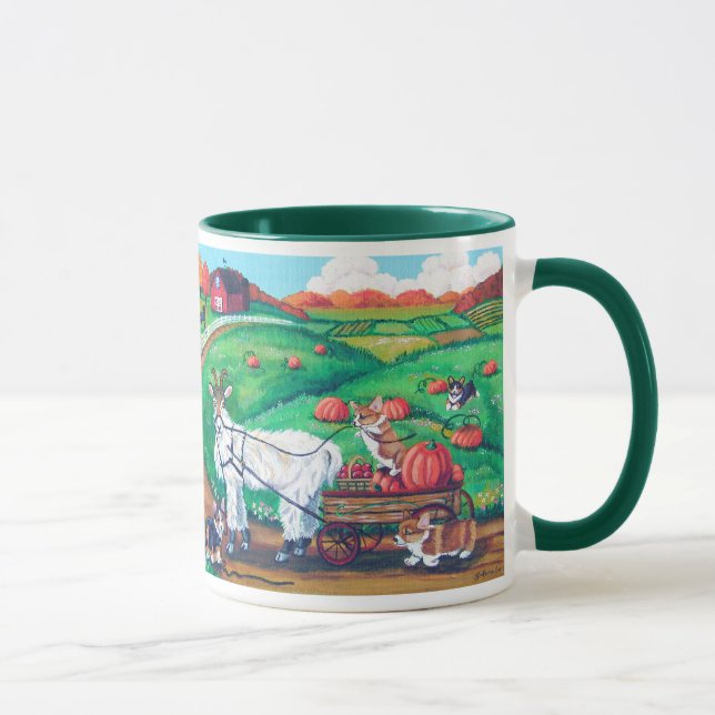 Pembroke Welsh Corgi Mugs (Right)