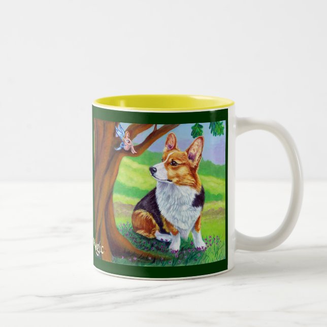 Pembroke Welsh Corgi Mugs (Right)