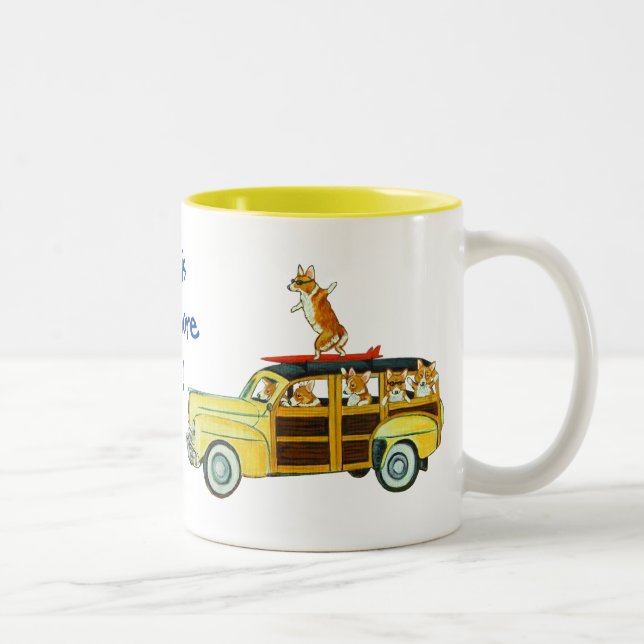 Pembroke Welsh Corgi Mugs (Right)