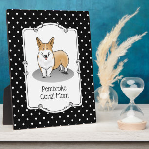 Pembroke Welsh Corgi Mum (red 1) Dog Mum Cute Plaque