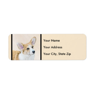 Pembroke Welsh Corgi Painting - Original Dog Art