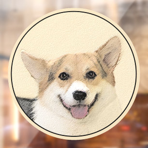 Pembroke Welsh Corgi Painting - Original Dog Art