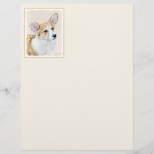 Pembroke Welsh Corgi Painting - Original Dog Art