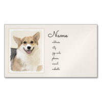 Pembroke Welsh Corgi Painting - Original Dog Art
